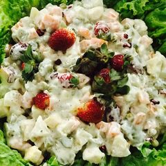A picture of Russian Salad.