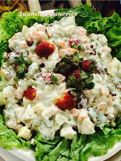 A picture of Russian Salad.