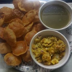 A picture of Pani puri.