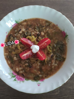 عکسی از دستور آش آبغوره یزدی