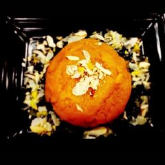 A picture of Moong Dal Halwa (moong Dal Atta).