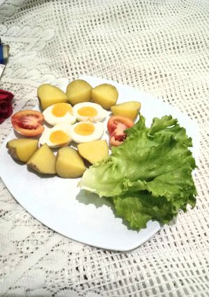 Foto resep Telur Kentang Rebus