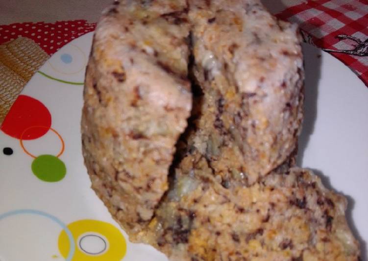 Bizcocho saludable microondas