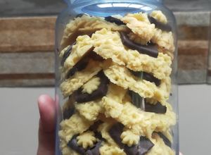 Foto resep Semprit chocolate stick coconut