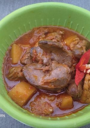 Foto resep Semur Ati Ampela + kentang & tahu
