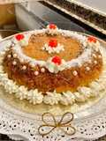 Pastel “Coco y caramelo”(Coconut and caramel cake)