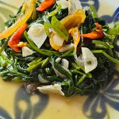 A picture of #03 Tumis Kangkung ala Rumah.