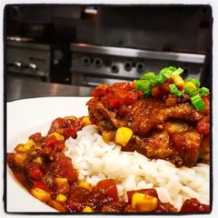 A picture of Braised Adobo Chicken.
