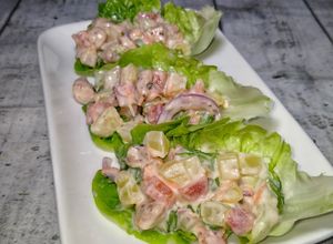 Gambar Chicken Salad Lettuce(Healthy Breakfast)