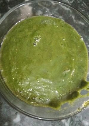 A picture of Curry Leaves & Coriander Chutney.