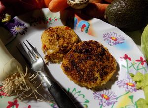 Una foto de Hamburguesas de quinoa