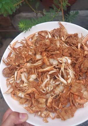 Hình của món Ghẹ sữa chiên giòn.