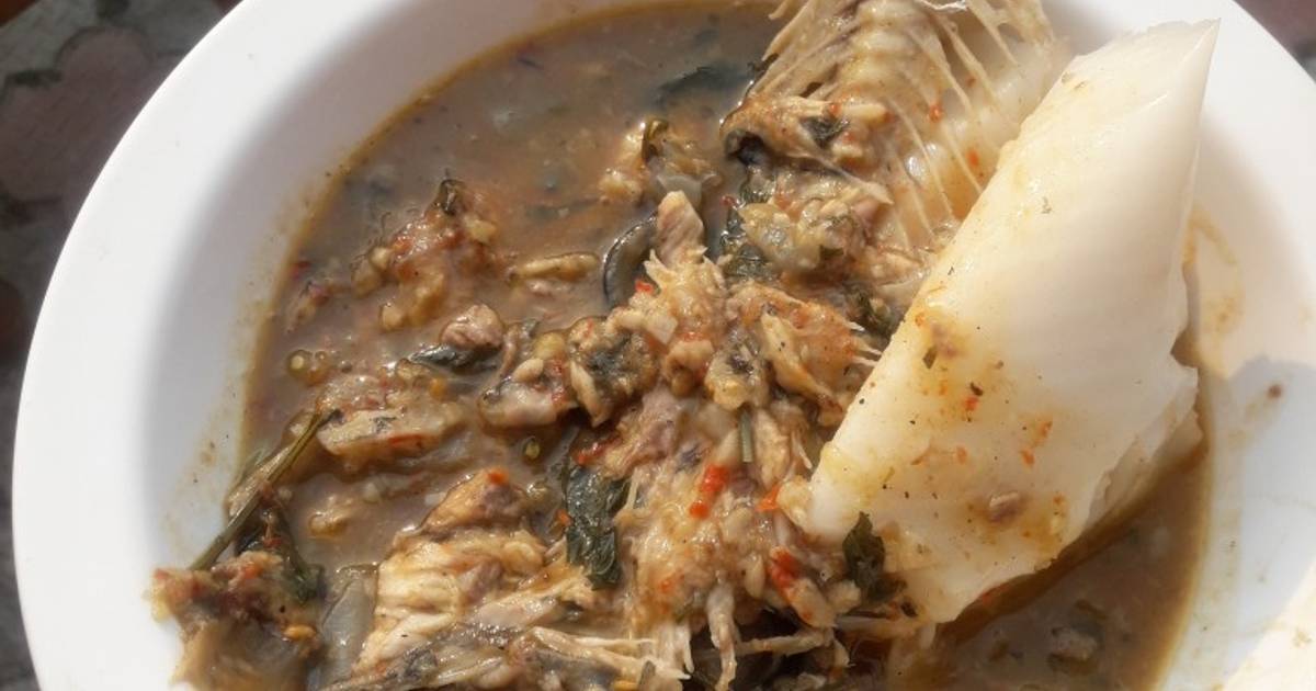 Fresh Fish pepper soup and Eko Recipe by Jane E Cookpad