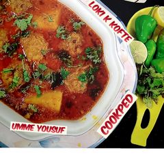 A picture of Lauki k kofte.