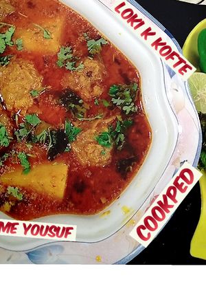 A picture of Lauki k kofte.