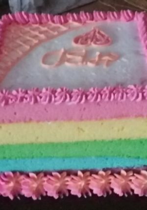 Foto resep Rainbow Cake