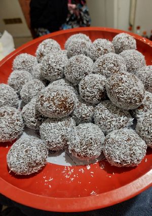 Mézeskalács golyó recept fotója