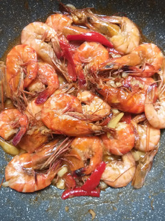 Foto resep Udang saus lada hitam