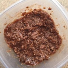 A picture of Crockpot Venison BBQ.