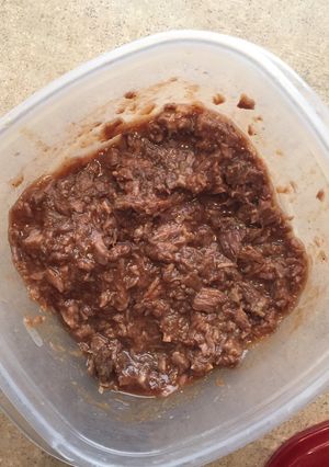 A picture of Crockpot Venison BBQ.