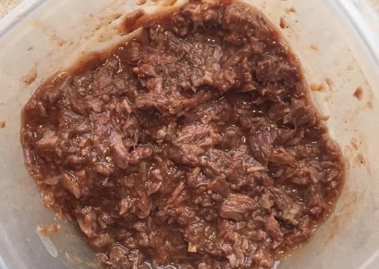 Recipe of Super Quick Homemade Crockpot Venison BBQ