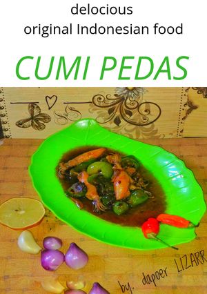 Foto resep Cumi asin pedas