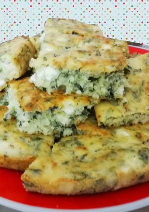 صورة لوصفة اقراص الزعتر والجبنة 😋