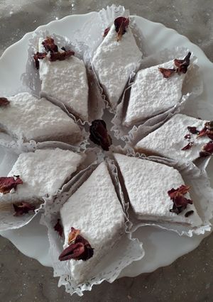 صورة لوصفة طمينة اللوز القسنطينية بنة لا توصف