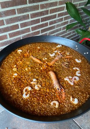 Una foto de Arroz a banda