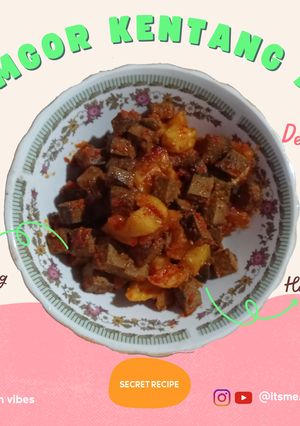 Foto resep Sambal goreng kentang hati