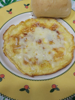 Una foto de Tortillita gratinada, con jamón de pavo