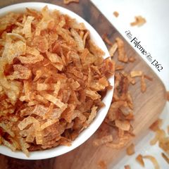 A picture of Piaz Dagh Asali (Persian Golden Fried Onions).