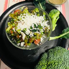 A picture of Broccoli Drumstick leaves Stir Fry.