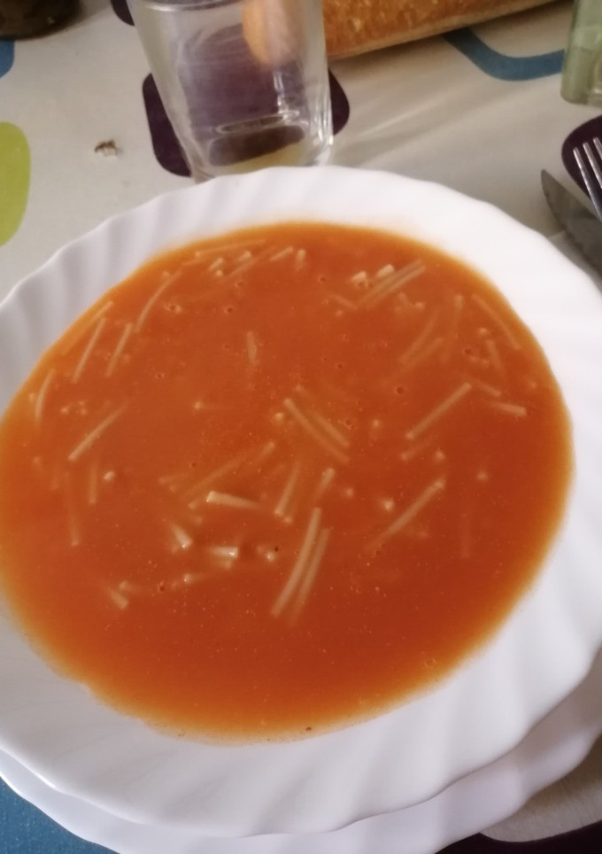 Una foto de Sopa fácil y rápida