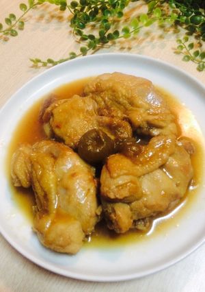 紫蘇梅子雞腿 的食譜成品照片