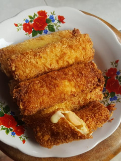 Foto resep Roti Tawar Goreng Sosis Keju