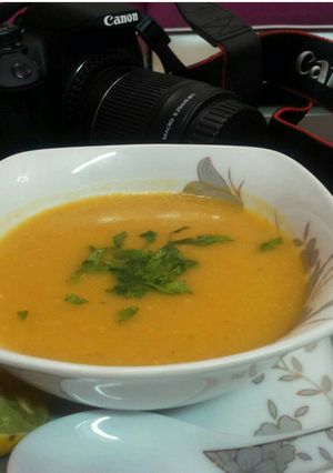 صورة لوصفة شوربة الخضار