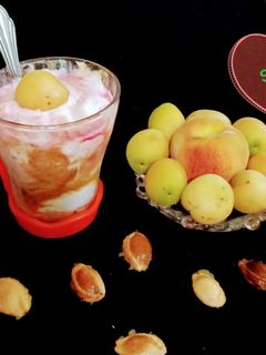 عکسی از دستور اسموتی هلو وزرد آلو