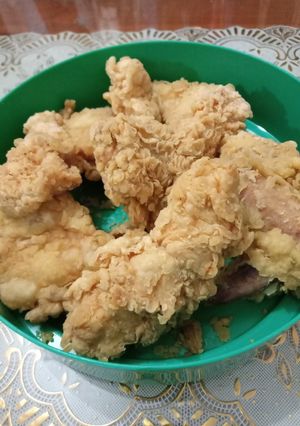 Foto resep Ayam goreng tepung sederhana dan tidak keras