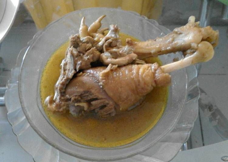 Resep Ayam Ingkung Semlohek Anti Gagal