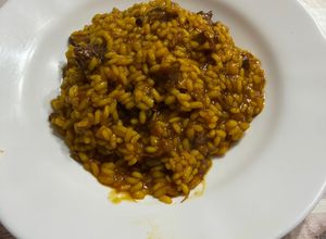 Una foto de Arroz de carrilleras al Pedro Ximénez