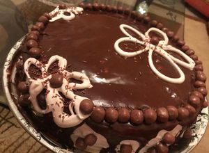 صورة لوصفة كيك على شوكولاته بطعم التيراميسو 😋😍