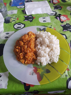 Una foto de Pollo al Curry