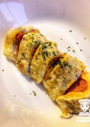 Foto resep Sausage cheese roll