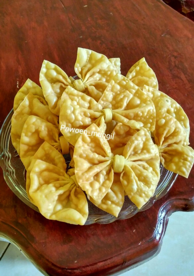 Foto resep 91. Pangsit goreng pita
