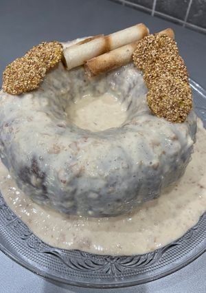 صورة لوصفة كيكة كرك