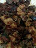 Rempeloh (ati ayam) tahu