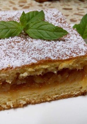 O poză a rețetei Turnată cu mere🍏🍎🍏.