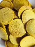💚 Blinis de sarrasin parfumés au curcuma et au tahini (plat végétarien)