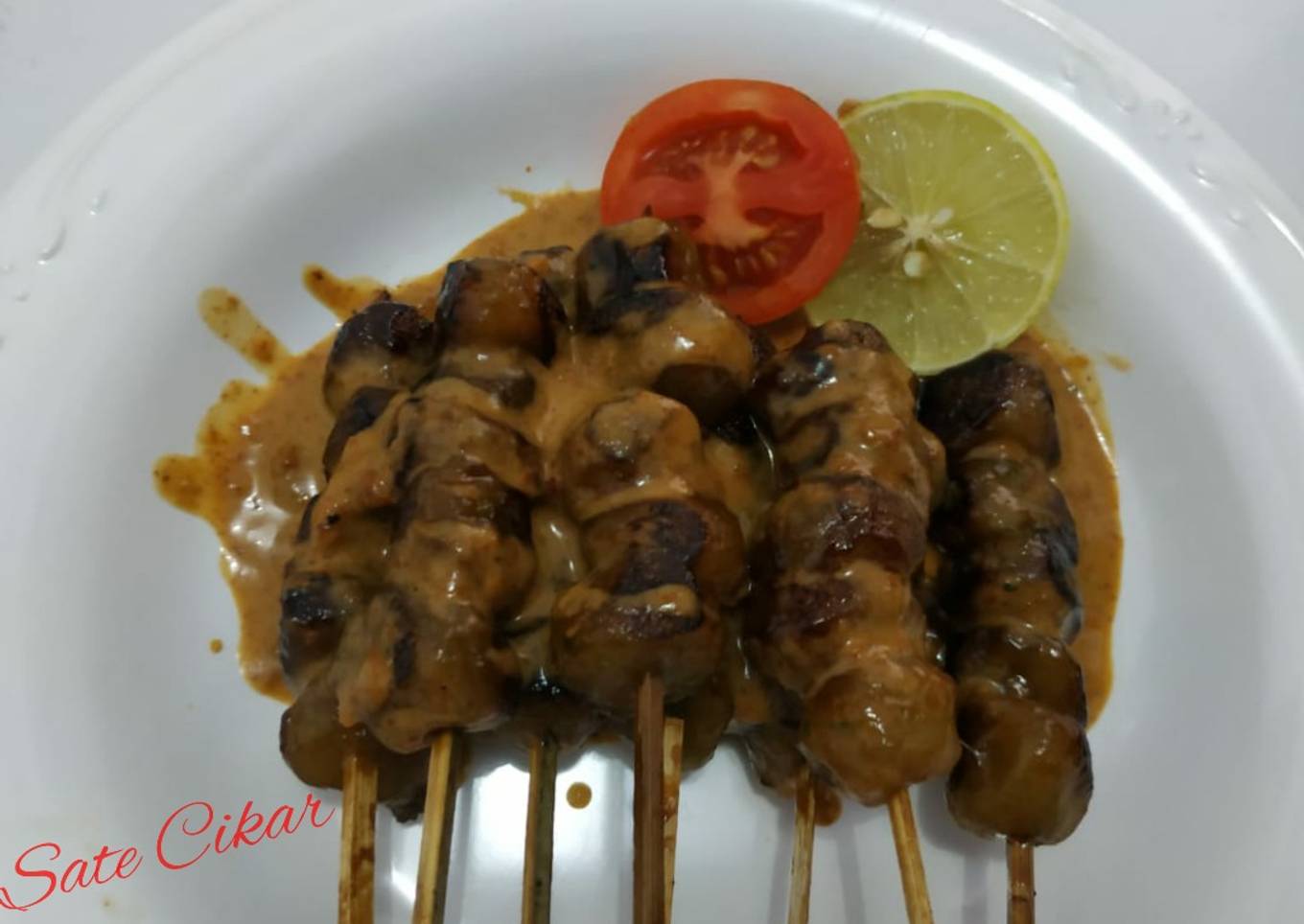 Sate Cikar (Cilok Bakar)